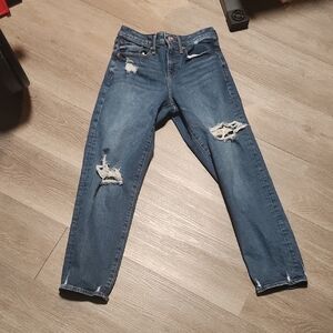 Express Midrise Boyfriend  Jeans